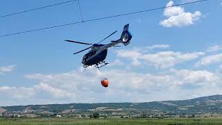 Helikopteri MUP-a Srbije pritekli u pomoć meštanima Preševa  06.08.2022.