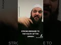 Strong message to the youth - Shaykh Abdul Majid Iltaf