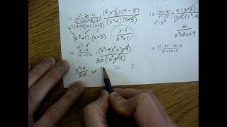 A2T 3B 1 notes   Simplify, Multiply, Divide Rational Expressions