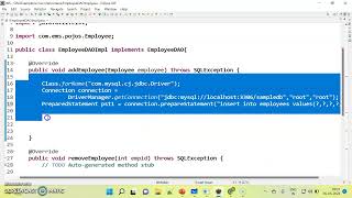 Java DAO | Part-2