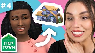 Building the CUTEST tiny house! 🏠 Sims 4 TINY TOWN 🩷 Pink #4