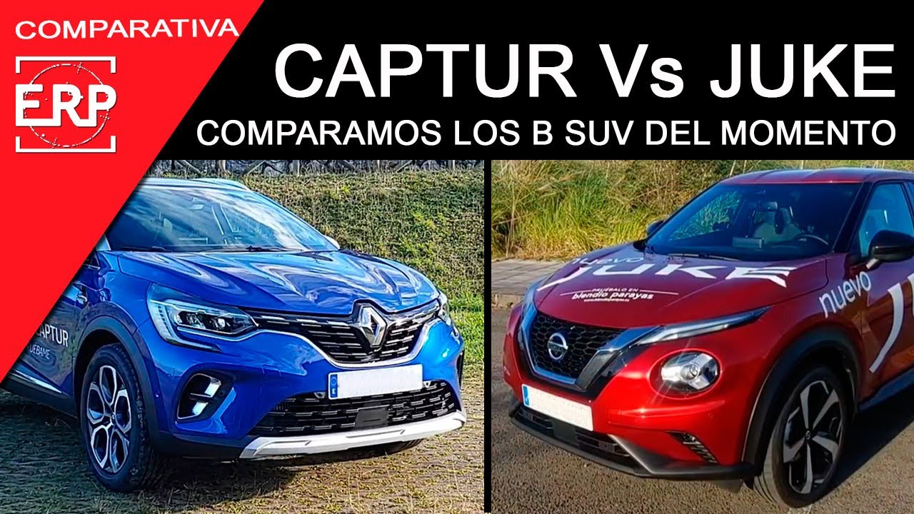 Renault Captur VS Nissan Juke 2020 | Comparativa B SUV / Review / Test ...