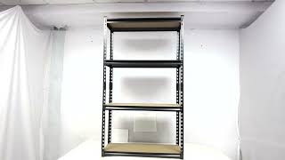 Tactix 34x12x60inch 4 Board Steel Shelving Unit 329015 Capacity Per Shelf 114 Kg