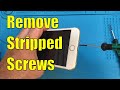 How to Remove Stripped Screws from a Phone How to Remove Stripped Screws from a Phone