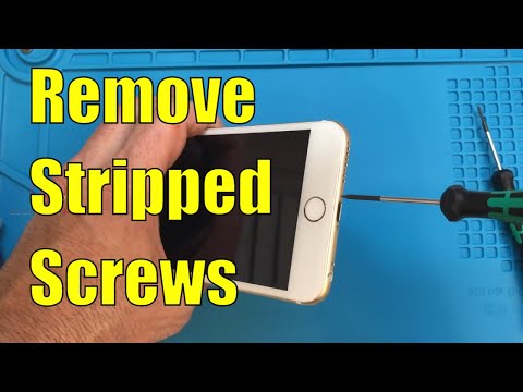 How to Remove Stripped Screws from a Phone How to Remove Stripped Screws from a Phone