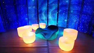 Weightlessness Sound Bath || Hypnagogia Singing Bowls | Meditation \u0026 Sleep Music | Lucid Dreaming