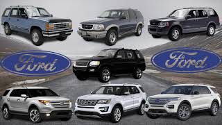The Evolution of the Ford Explorer 1991-Present