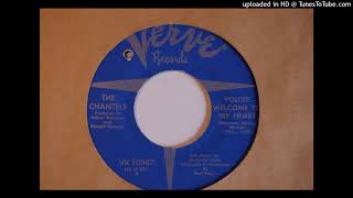 NYC Bronx Soul : The Chantels " You're Welcome To My Heart " 45 Verve 10387 1966