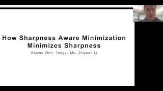 [DL Math&Efficiency] Kaiyue Wen - How Does Sharpness-Aware Minimization Minimize Sharpness?