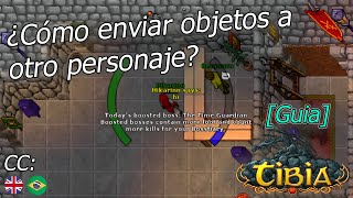 TIBIA [GUIDE] How to send items to another character? 📦