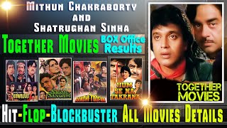 Mithun Chakraborty and Shatrughan Sinha Together Movies | Mithun and Shatrughan Sinha Hit and Flop.