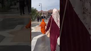 Muslim mother and daughter same Abaya outfit #muslimah #viraltrend #youtubeshorts