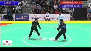 KOMANG HARIK ADI PUTRA VS M.AL JUFFERI JAMARI (INDONESIA VS MALAYSIA)