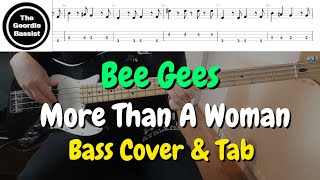 Bee Gees - More Than A Woman - Bass cover with tabs