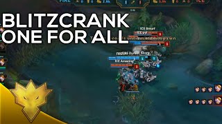 All Stars 2015 - One For All Blitzcrank Funny Moments & Highlights