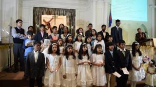 Because He Lives -- special by utccnj kids during Easter Service 2016