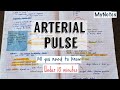 Arterial pulse | ridiculously easy | MyNotes