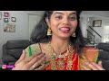 నవరాత్రి spl lookbook 9 colors 9 looks pattu sarees u0026 jewelry styling with me teluguvlogsusa