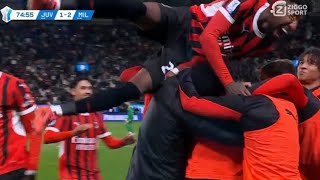 Autogol di Federico Gatti Juventus vs Milan (1-2) Tutti i gol e gli highlights estesi