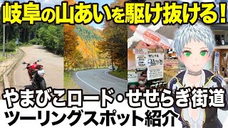 【ツーリングスポット 岐阜】山あいを駆け抜ける！やまびこロード・せせらぎ街道を紹介｜岐阜県郡上編【U-TA CHANNEL(バイク解説)】