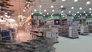 Video Tour of an Older Menards Store including Lighting/Ceiling Fan Display