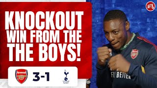 Arsenal 3-1 Tottenham | Knockout Win From The Boys! (The Champ Dan Azeez)