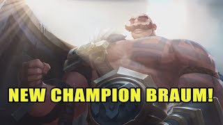 New Champion Braum, Karthus Visual Update \u0026 Warwick Rework (League of Legends / LoL Gameplay)