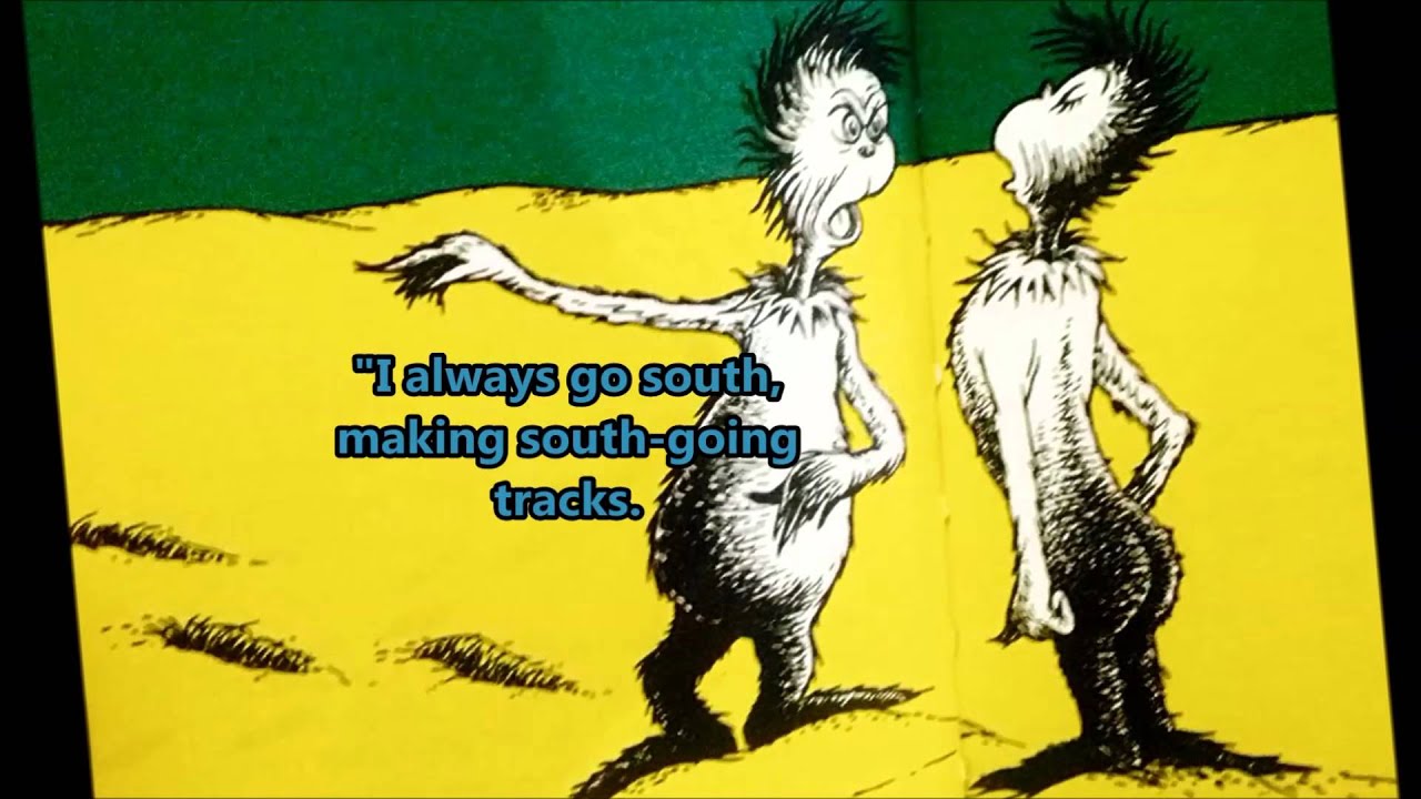 DR SEUSS THE ZAX - YouTube