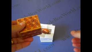 The 2 Sun 10 Step Akaasa Japanese Puzzle Box