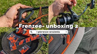 Kombinezon, kołowrotek, kosz podbieraka, akcesoria feeder i inne od Frenzee! Czy warto? #unboxing