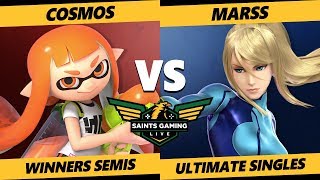 SGL 2019 SSBU - PG | Cosmos (Inkling) Vs PG | Marss (ZSS) Smash Ultimate Tournament Winners Quarters