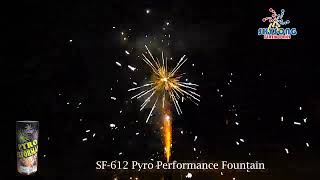 SF-612 Pyro Performance Fountain