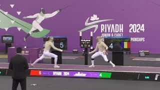 Riyadh World Championships 2024 JMS TEAM - GOLD - USA v Romania