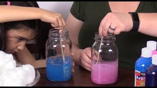 Kat Kat and Lily Make Galaxy Jars