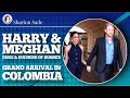 Harry & Meghan's Grand Arrival in Colombia! | Sussex.com @HarpersBazaar