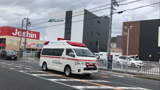 【緊急走行】下穂積救急隊とすれ違いしてやってきた。茨木医誠会病院　ドクターカー　HIMEDIC