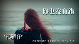 王貳浪 - 『你也沒有錯我也沒有辦法 怪你太冷漠』高音質【動態歌詞Lyrics】