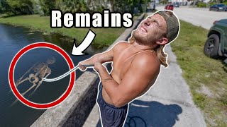 Remains Found Magnet Fishing - Magnet Fishing Gone Horribly Wrong