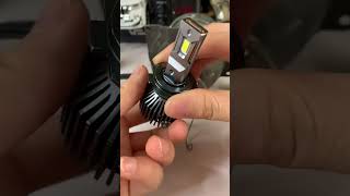 How to install the LED headlight H7?Don't miss this video!!