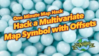 One Minute Map Hack: Stack & Offset Points for a Fun Multivariate Map