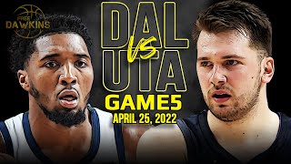 Dallas Mavericks vs Utah Jazz Game 5 Full Highlights | 2022 WCR1 | FreeDawkins