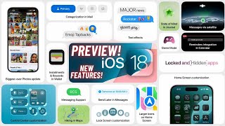 iOS 18 Beta RELEASED! Here's a PREVIEW of New Features Included!