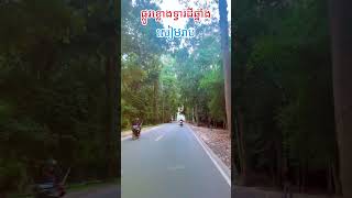 ផ្លូវខ្លោងទ្វារដីឆ្នាំង ស្រស់ស្អាតណាស់ សៀមរាប#សៀមរាបអង្គរ #angkorwat #bayontemple