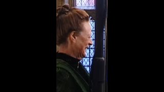 Casting Dame Maggie Smith #McGonagall #HarryPotter #BTS