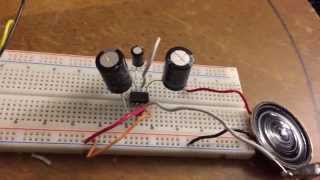 ECE 285 ECP 1 simple op amp radio,  Sarah Riley