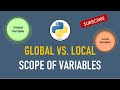 Python for Beginners: 23. Variable Scope in Python | Global vs Local Variable