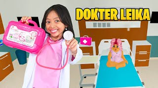 24 JAM LEIKA JADI DOKTER 😍😘 KOMPILASI LEIKA GAMING 1 JAM