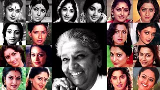 Tribute To S Janaki | Heroines Of 6 Decades