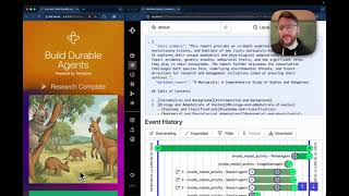 Interactive Deep Research Agent demo