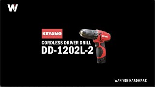 KEYANG CORDLESS DRILL DRIVER (DD-1202L-2)